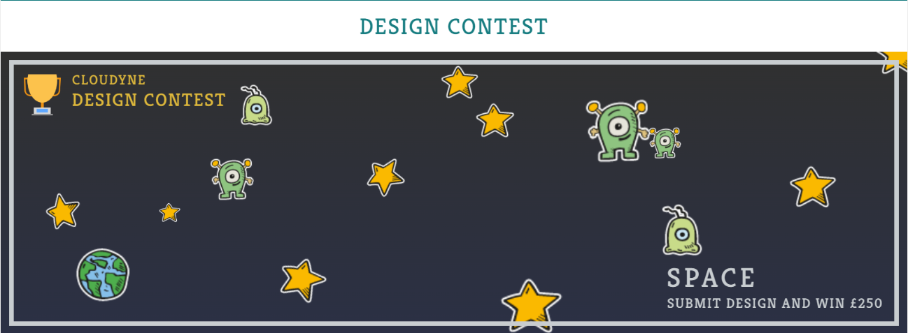 A snapshot of the contest section
